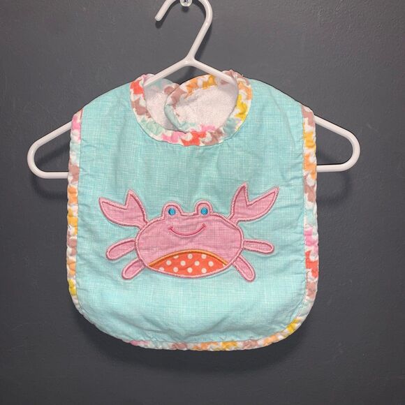 Infant Bib Colorful Crab - Picture 1 of 5